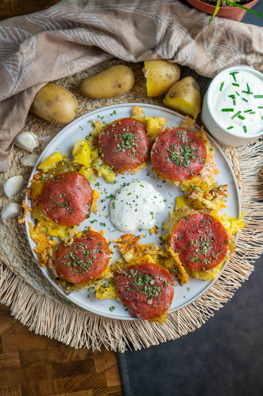 Mini Aardappel Pizza’s
