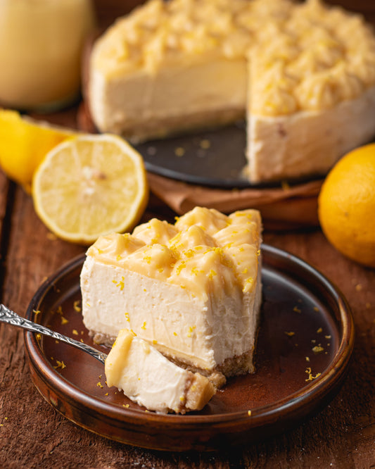 Citroen Cheesecake met Citroen Custard